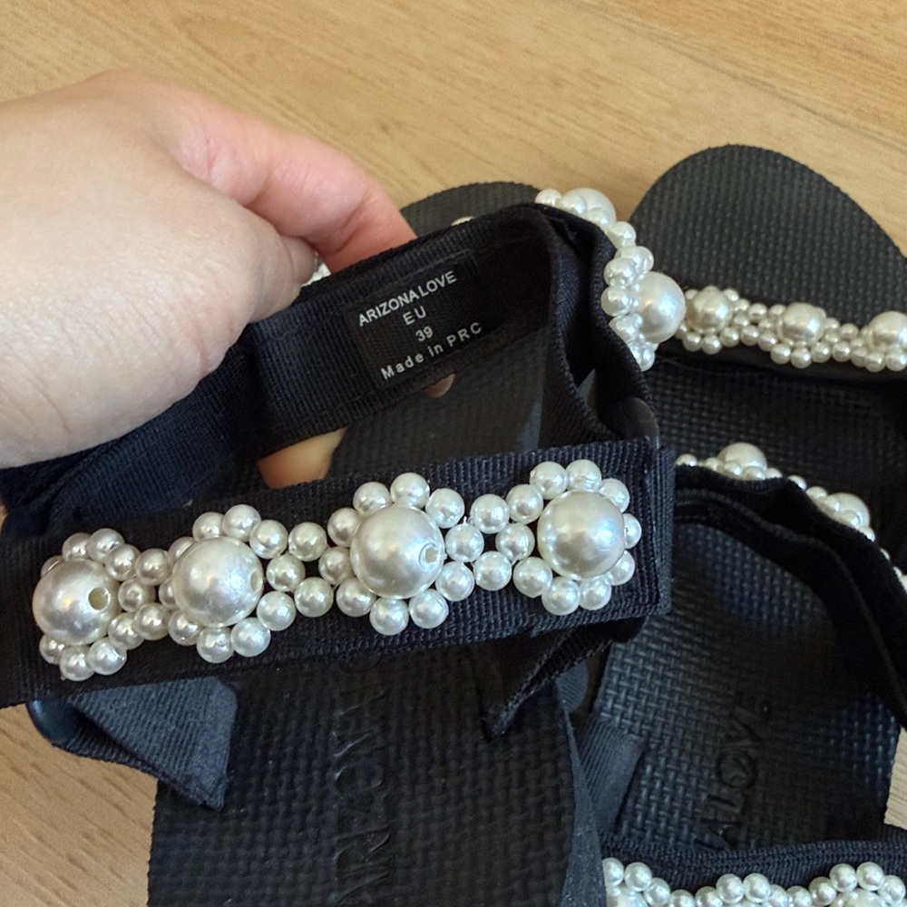 Arizona Love - Pearl Sandals - Worn 1x - Picture 7 of 11